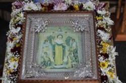 Престольный праздник храма г. Доброполья в честь иконы Божией Матери 